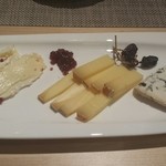 カゼウス - チーズプレート３種盛り