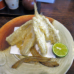 ながや - キスの天ぷら