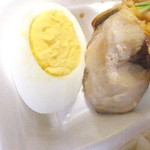 Hotto Motto - Ｂｅｎｔｏ5　肉豆腐＆鯖の塩焼　５００円　ゆで卵など　【　２０１５年７月　】