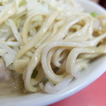 ラーメン二郎 - ラーメン＋野菜ニンニク