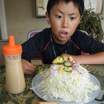 パンプキン - ランチの１００円サラダ