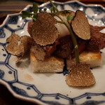 さ行 - 2015年7月牛肉の上にはサマートリュフてんこ盛り