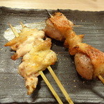 泰然 - 左：ふりそで、右：そり