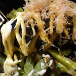 すぎのこ亭 - 水茄子のサラダ：京都じゃなければこんな水茄子食べれません＾＾；