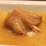 レンゲ - 鰡(ボラ)の浮袋の煮込み　台湾 緑竹添え　(2015/07)