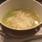 レンゲ - チシャトウのラーメン　鶏スープで　　(2015/07)