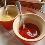 ブラッスリー・ヴィロン - 2010/05　ケチャップとマスタード。