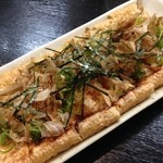 フリーダム ロード - H.27.7.25.夜 京うすあげネギ乗せ焼 380円