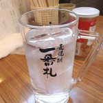 おやじ - 芋焼酎水割り一番札