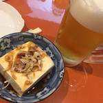 あおや万 - 生ビール350円！とお通したぶん250円