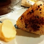 炭火焼の鶏 - ★おにぎりを焼きおにぎりにしました♪