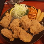 ふじやからあげ - 唐揚げ（にんにく・大・アップ）