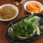 耽羅 - チャプチェ＆サラダ＆キムチ