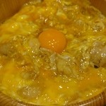 特撰親子丼のアップ写真