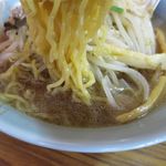 福来軒 - 塩ラーメンの麺