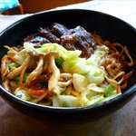 風遊斎 - アブナン焼きそばのアップ