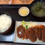 ユキ - 一口ヒレカツ定食