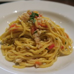 オステリア・オリエーラ - 27年7月②　白バイ貝のタリオリーニ