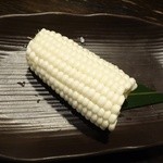 はなの舞 - 生トウモロコシ　茨城産ホワイトショコラ390円(税抜)