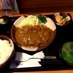1回目　2015年7月25日　インド風かつ　ロース1300円