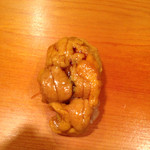 新ばし しみづ - 赤海胆(握り)