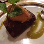 らんぷ亭 - フランボワーズショコラ やっぱりうまいなぁ。