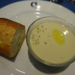 キャトルラパン - バケット＆鳴門金時の冷製スープ