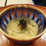 つる幸 - 味のしっかりしたウニ素麺