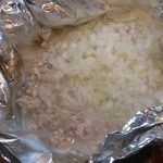 もつ焼 まるい - なんこつホイル焼き