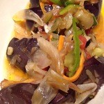 ウィッフィ - 茄子のサルサソース