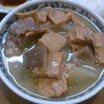 もつ焼 まるい - もつ煮込み