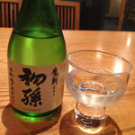 Unagi Futaba - 日本酒（山形・純米）840円
