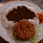 喫茶ナス - 2015/7　ミンチカツカレー