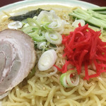 中華料理代一元 - つけ麺風です。