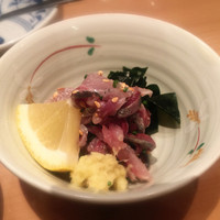 新宿割烹 中嶋 - お刺身ハーフ（税込350円）