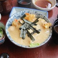 天ぷらふく西 禅と匠 - 天とろ膳の天とろ丼