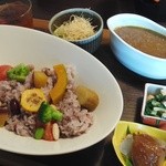 発酵薬膳料理禅 - 発酵薬「禅ZEN」カレー　H27.7.27撮影　