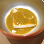 三谷 - 赤鮑の肝和え　(2015/06)