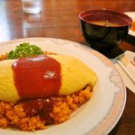 ローマの太陽 - オムライスセット