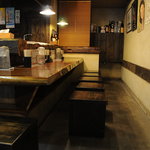 あかつき - カウンターの様子