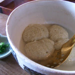 せきざわ - 2010年５月：この蕎麦がきの可愛さ！