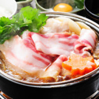 厳選豚すき焼定食