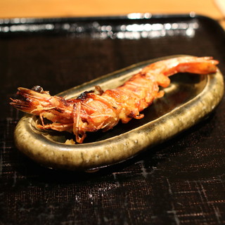 Tamawarai - えびの味噌漬け焼き　(2015/07)