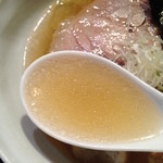 RAMEN CiQUE - 塩ラーメンのスープ