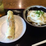 エコランド鵜足津 - かけ１玉140円、ちくわ天80円_2015年7月