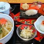 鮨処魚徳 - 日替りにぎりランチセット