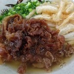 讃岐うどん河野 - 2015-07-27 肉うどん