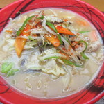 仙台コロナの湯 - 野菜たっぷり味噌らーめん