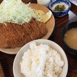 とんかつ いもや - 上ロースかつ定食