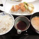 Yama Katsu Aizumi Ten - 野菜ヒレとんかつランチ